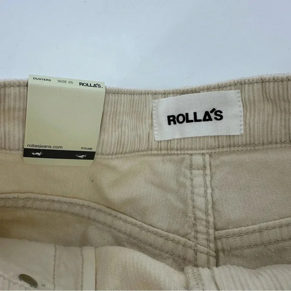 Rolla’s NWT Duster 25 corduroy Shorts in Salt - Picture 8 of 12